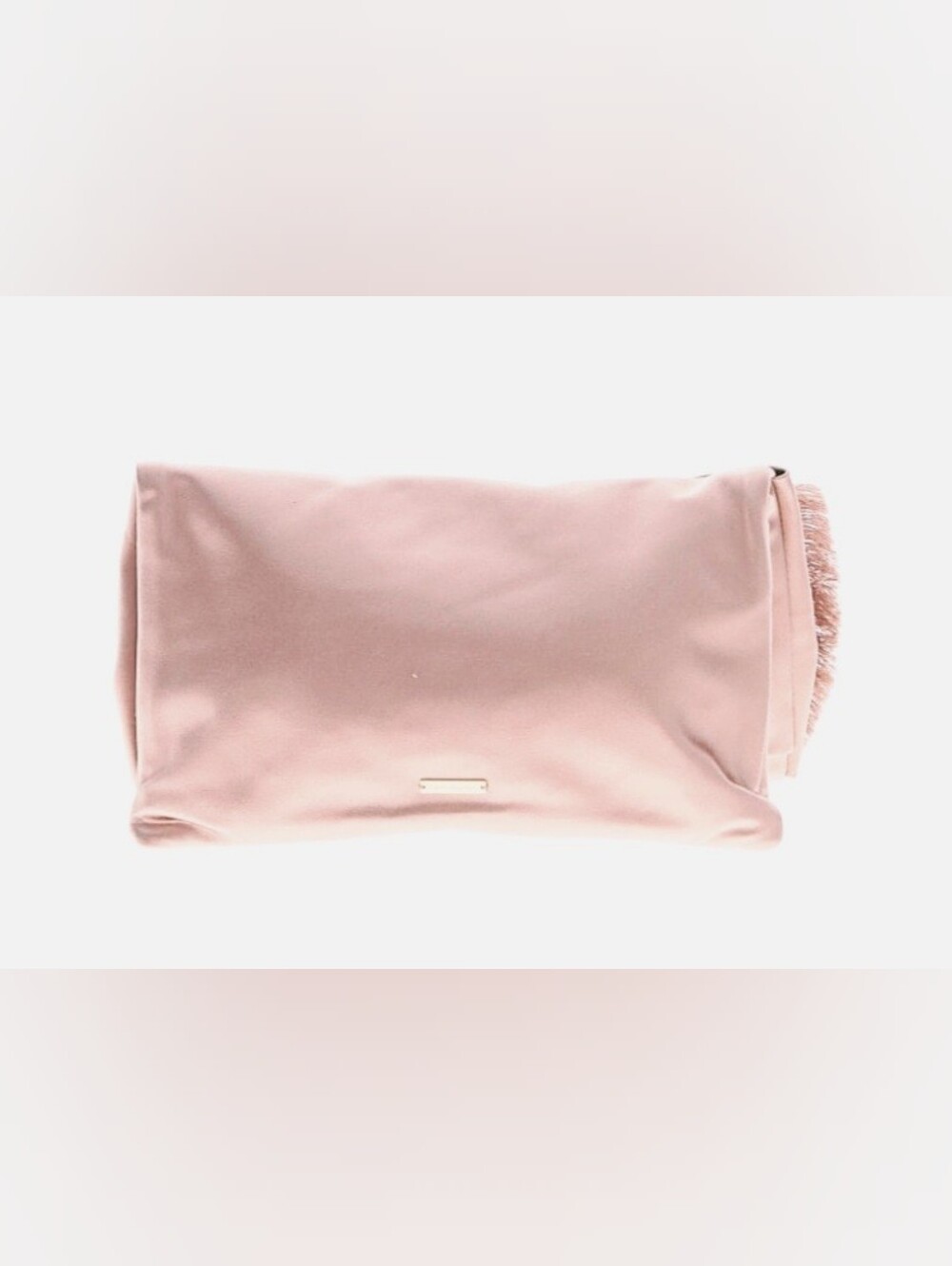 Tory Burch Satin Knot Clutch - Blush Pink - Picture 2 of 6